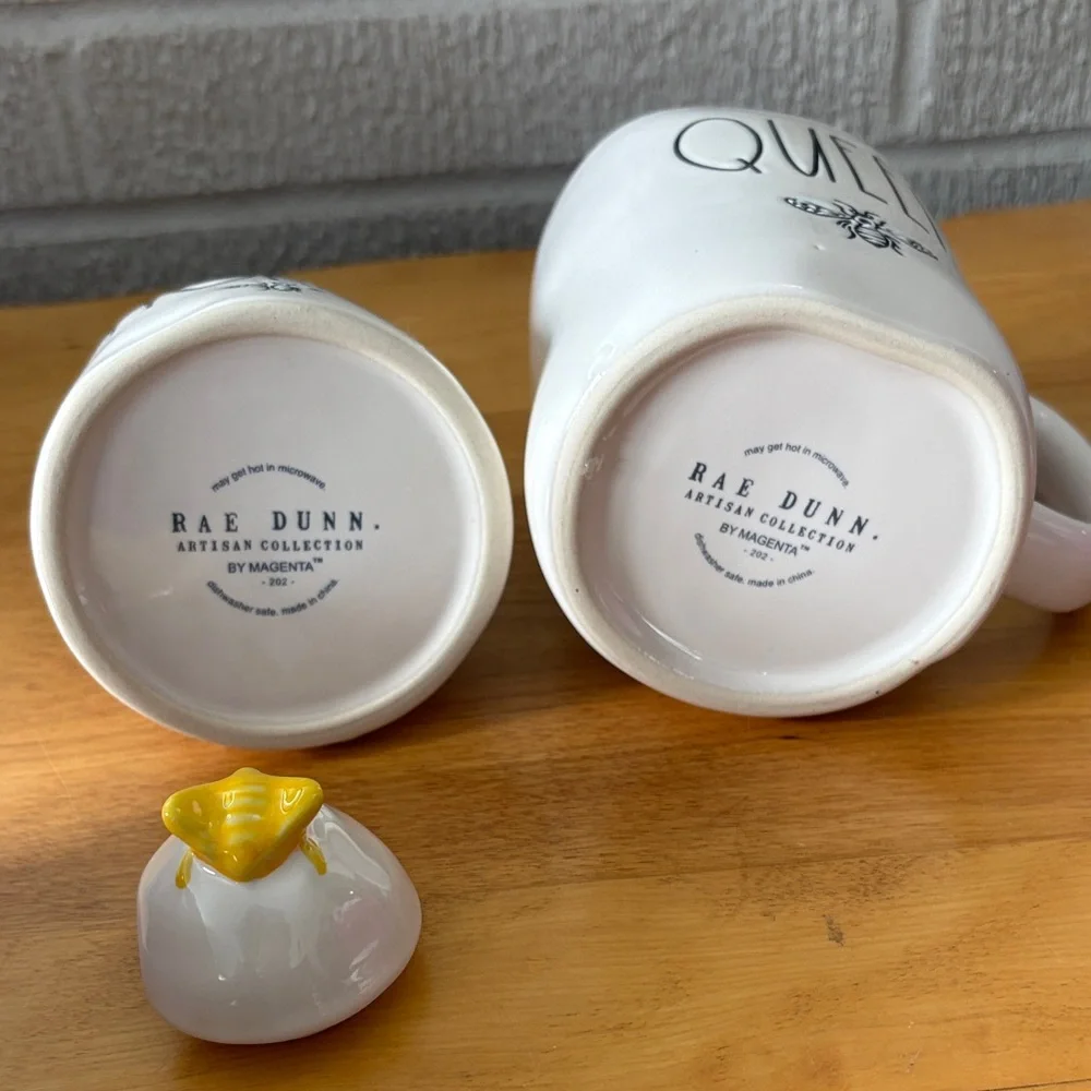 Rae Dunn Queen Mug and Honey Pot Gift Set NIB